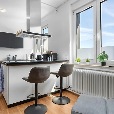 Casatua - Parkplatz - Tischfussball - Dart - Messe - Wifi - Kueche Appartamento Wuppertal