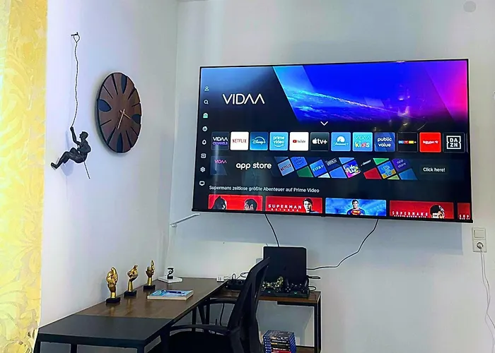 Casatua - Parkplatz - Tischfussball - Dart - Messe - Wifi - Küche *